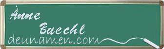 Änne Buechl Visitenkarte